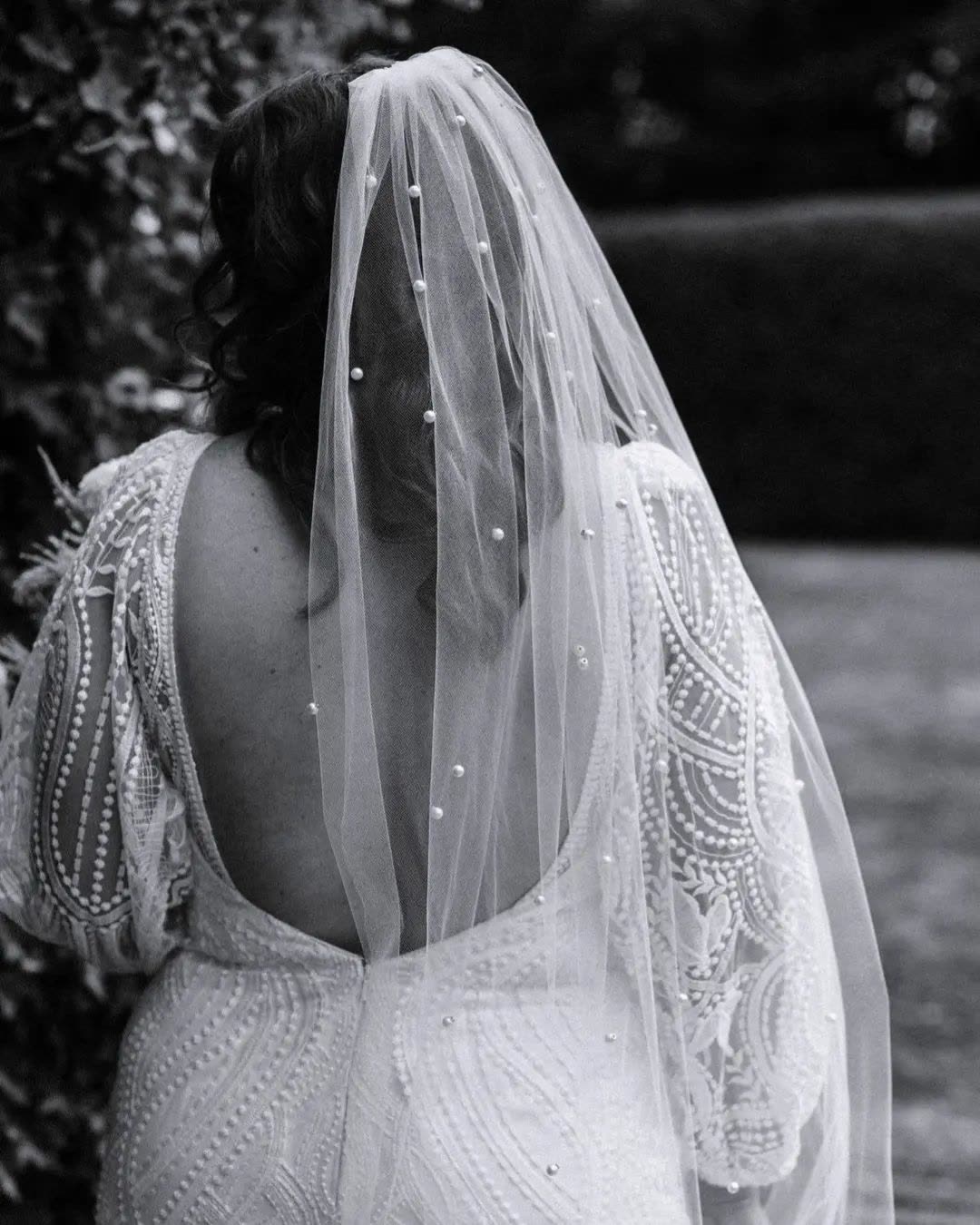 Bride in a wedding dress altered by Sarah Stoute Bespoke, Christchurch — photo 9