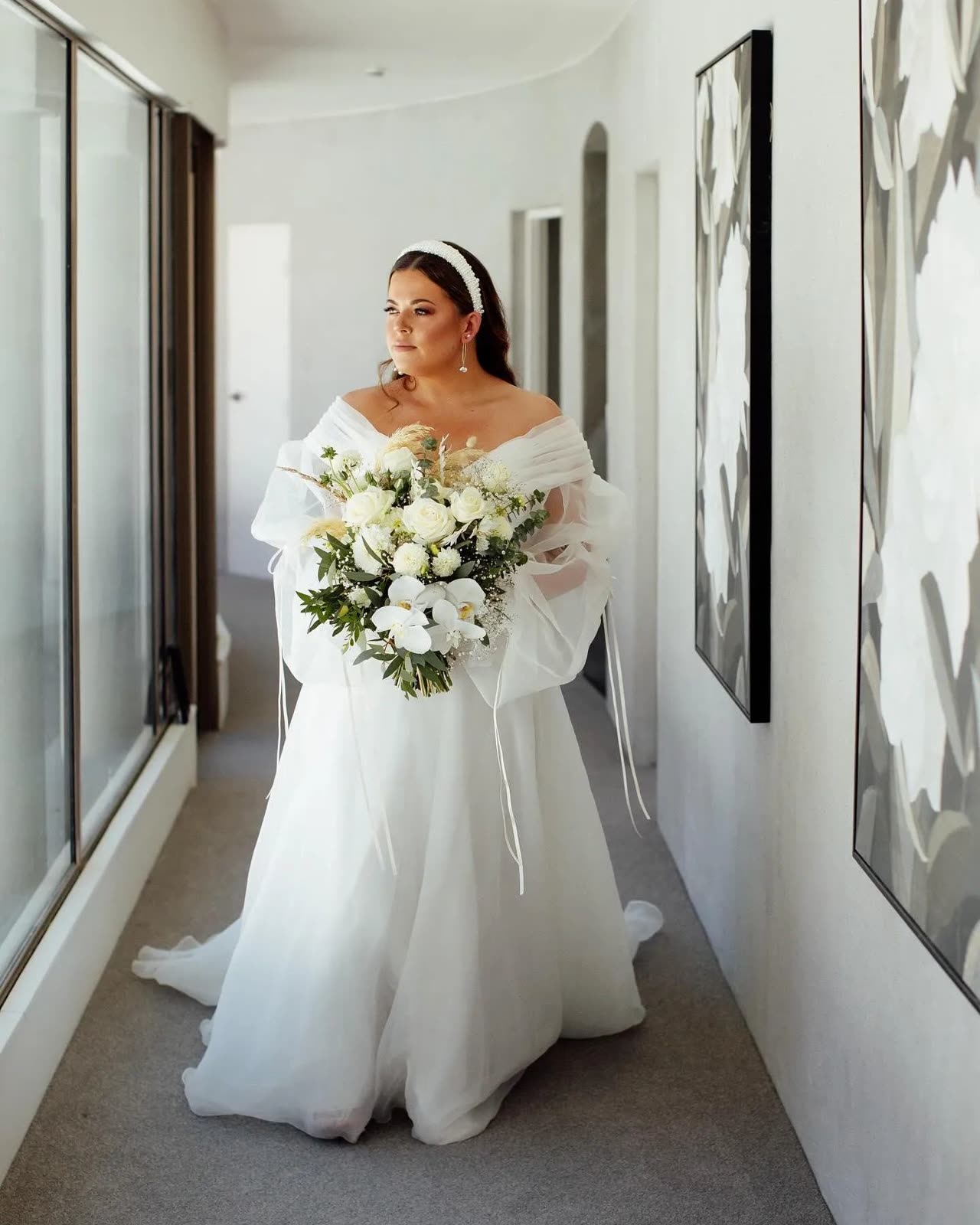 Bride in a wedding dress altered by Sarah Stoute Bespoke, Christchurch — photo 12