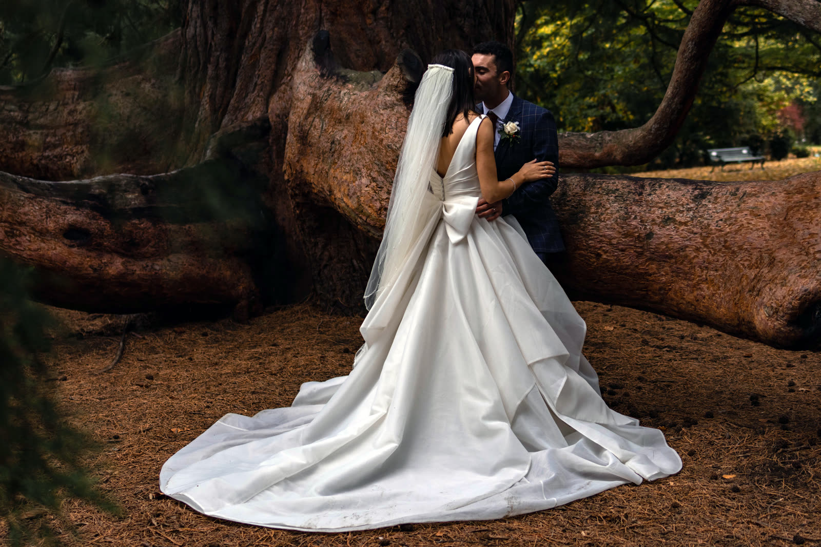 Bride in a wedding dress altered by Sarah Stoute Bespoke, Christchurch — photo 22