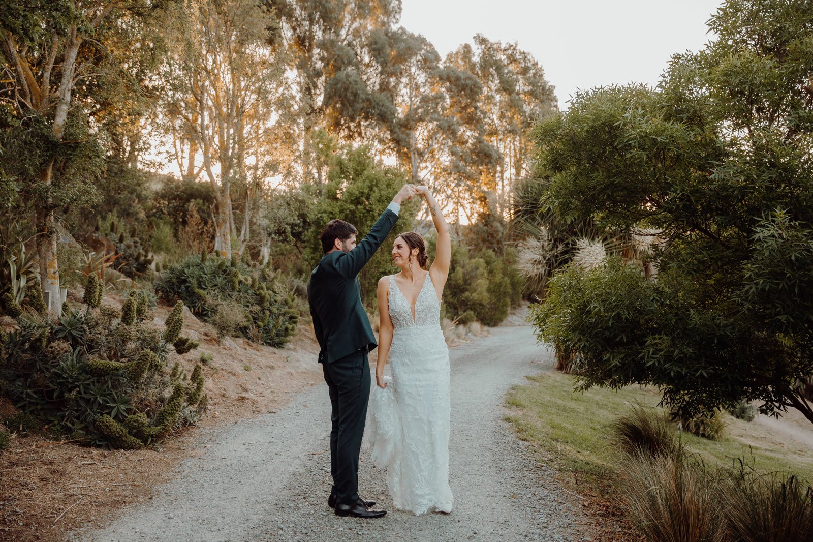 Bride in a wedding dress altered by Sarah Stoute Bespoke, Christchurch — photo 31