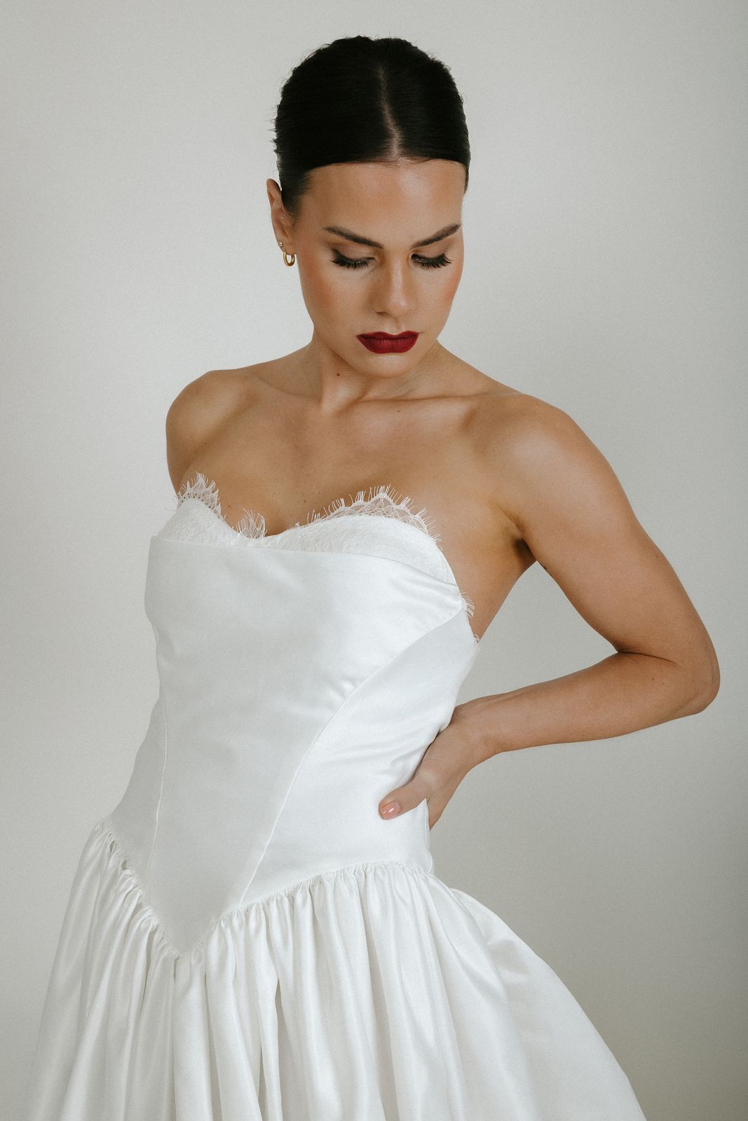 Cressida bespoke wedding gown by Sarah Stoute — photo 4
