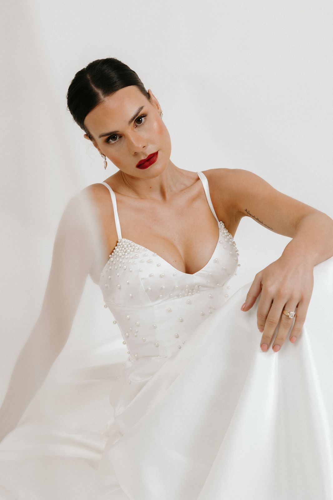 Desdemona bespoke wedding gown by Sarah Stoute — photo 4