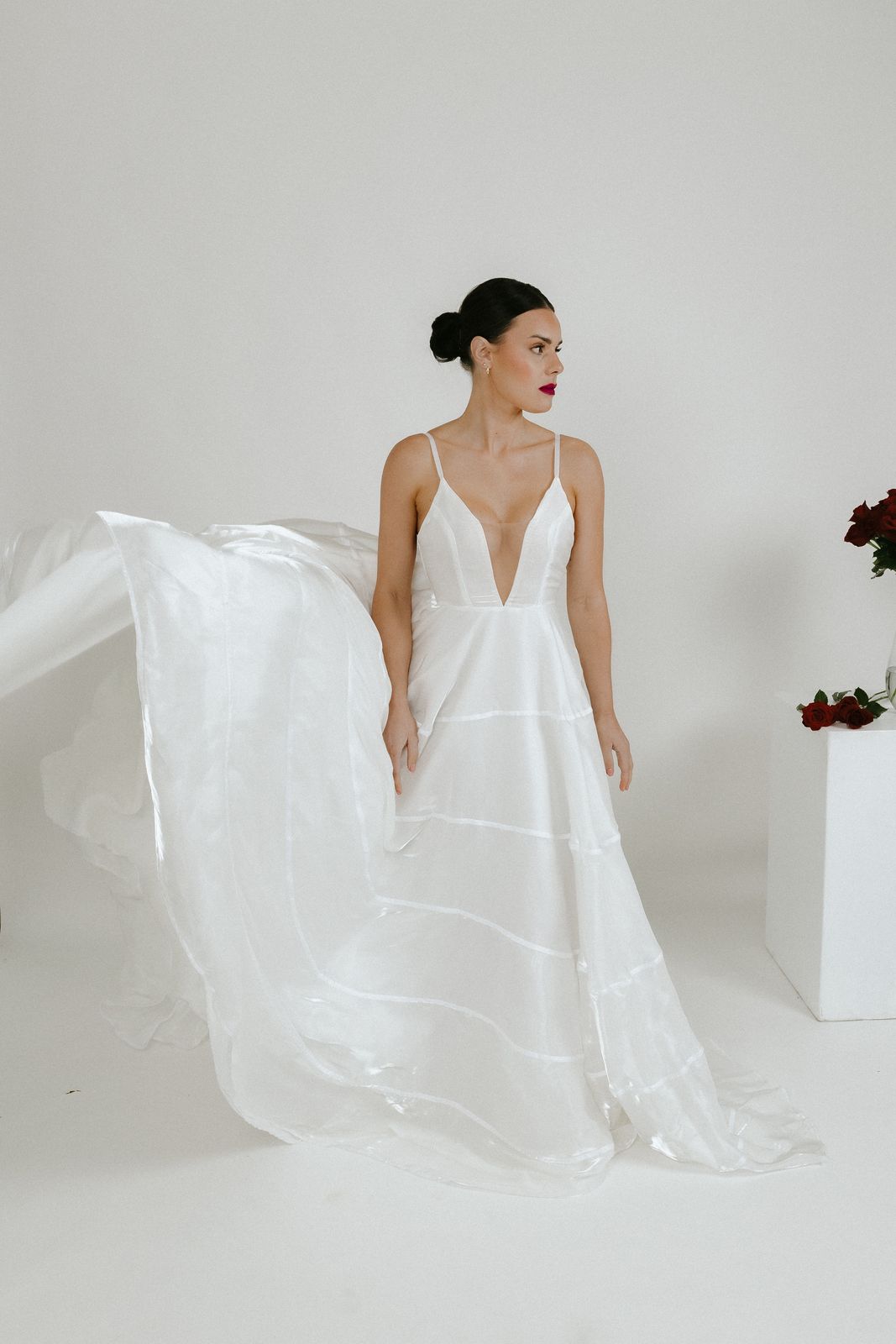 Hermia bespoke wedding gown by Sarah Stoute — photo 2