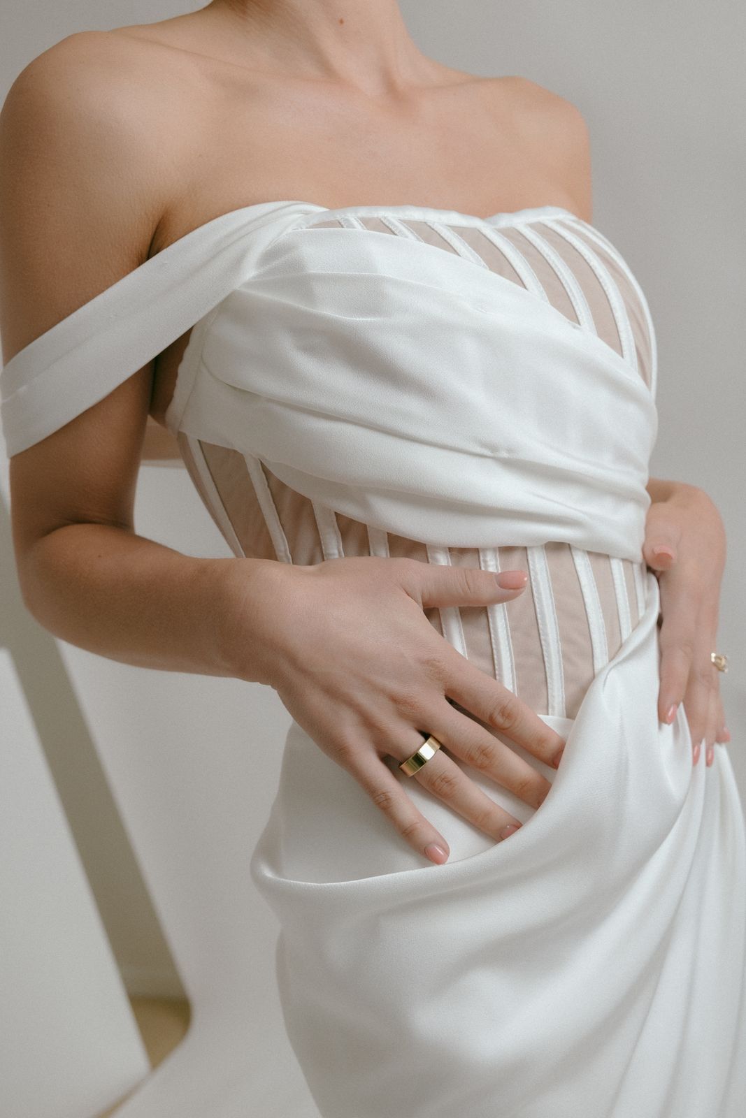 Perdita bespoke wedding gown by Sarah Stoute — photo 4