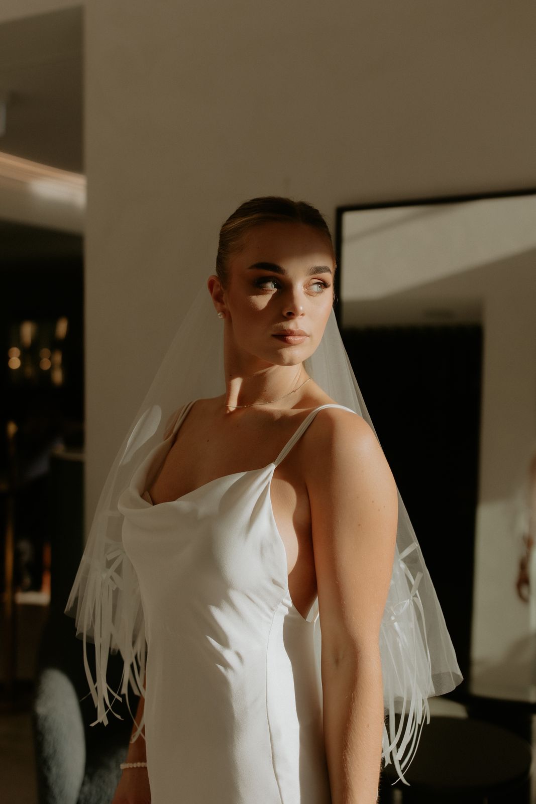 Bridal editorial at the Mayfair Hotel and Taylor's Mistake, Christchurch — Sarah Stoute Bespoke — photo 7
