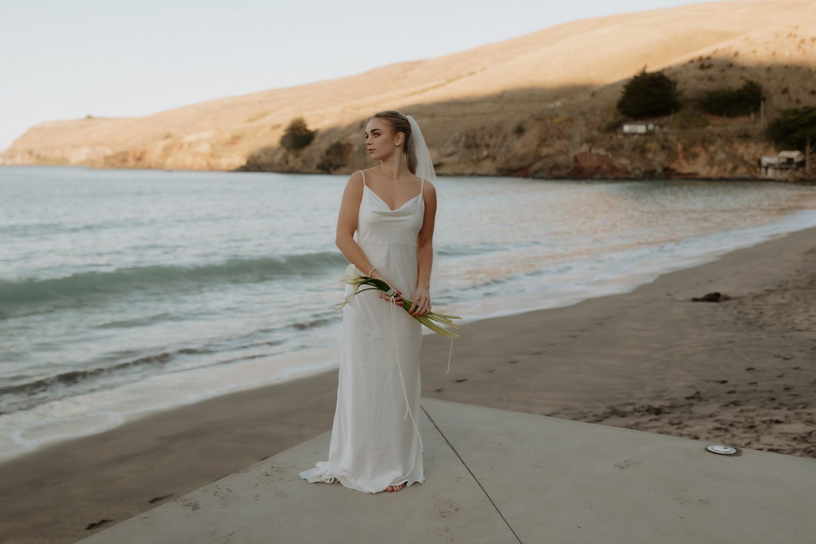 Bridal editorial at the Mayfair Hotel and Taylor's Mistake, Christchurch — Sarah Stoute Bespoke — photo 14