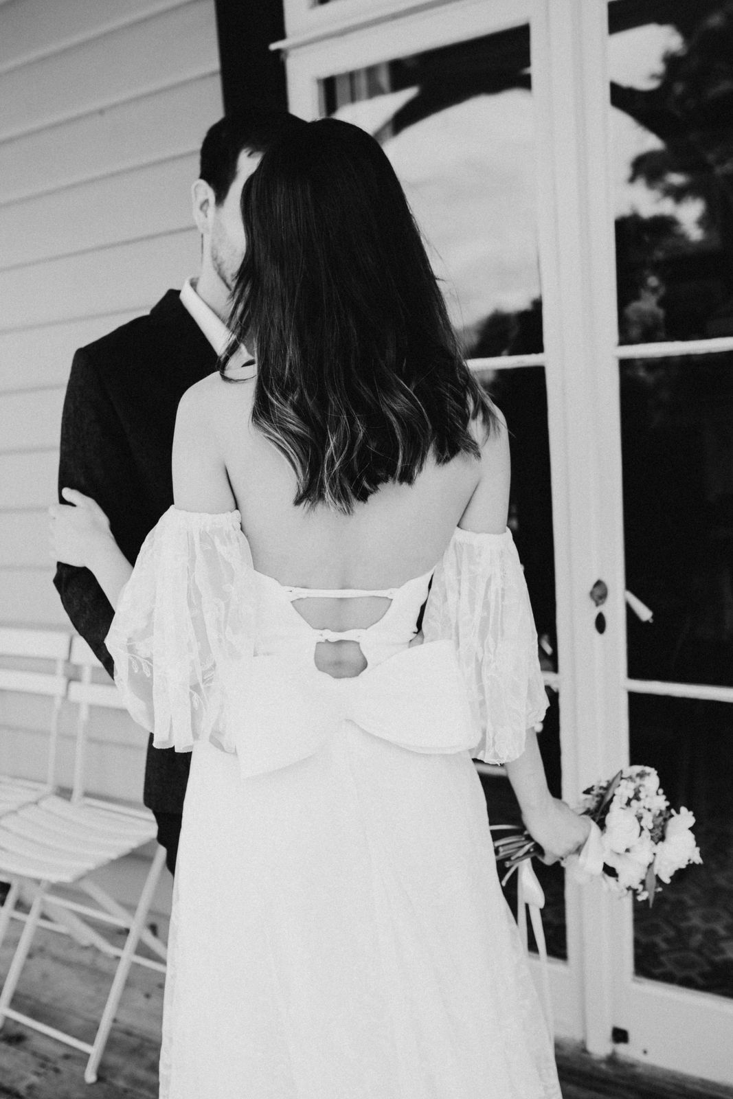 Garden bridal editorial at Ōhinetahi, Governors Bay — bespoke gowns by Sarah Stoute — photo 17