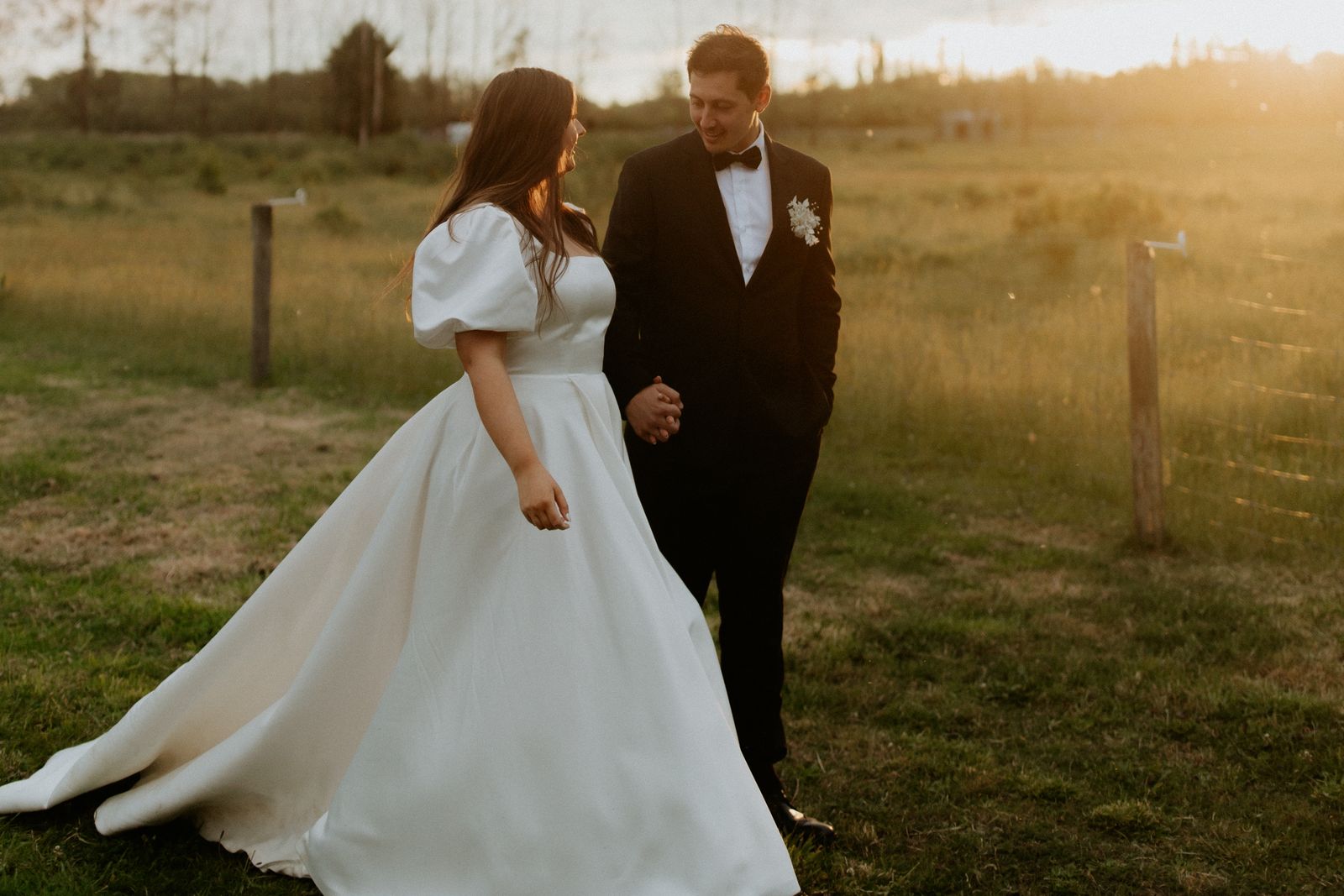 Recent bespoke bride in a made-to-measure wedding dress by Sarah Stoute, Christchurch — photo 1