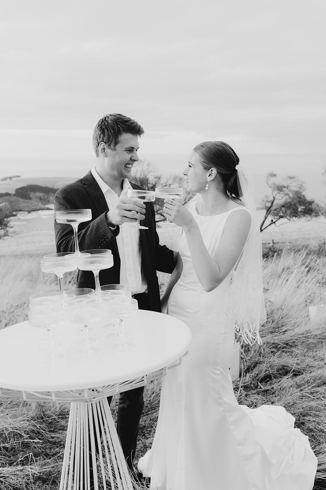 Autumn bridal editorial at Ridgecliff, Banks Peninsula — bespoke gown by Sarah Stoute — photo 4