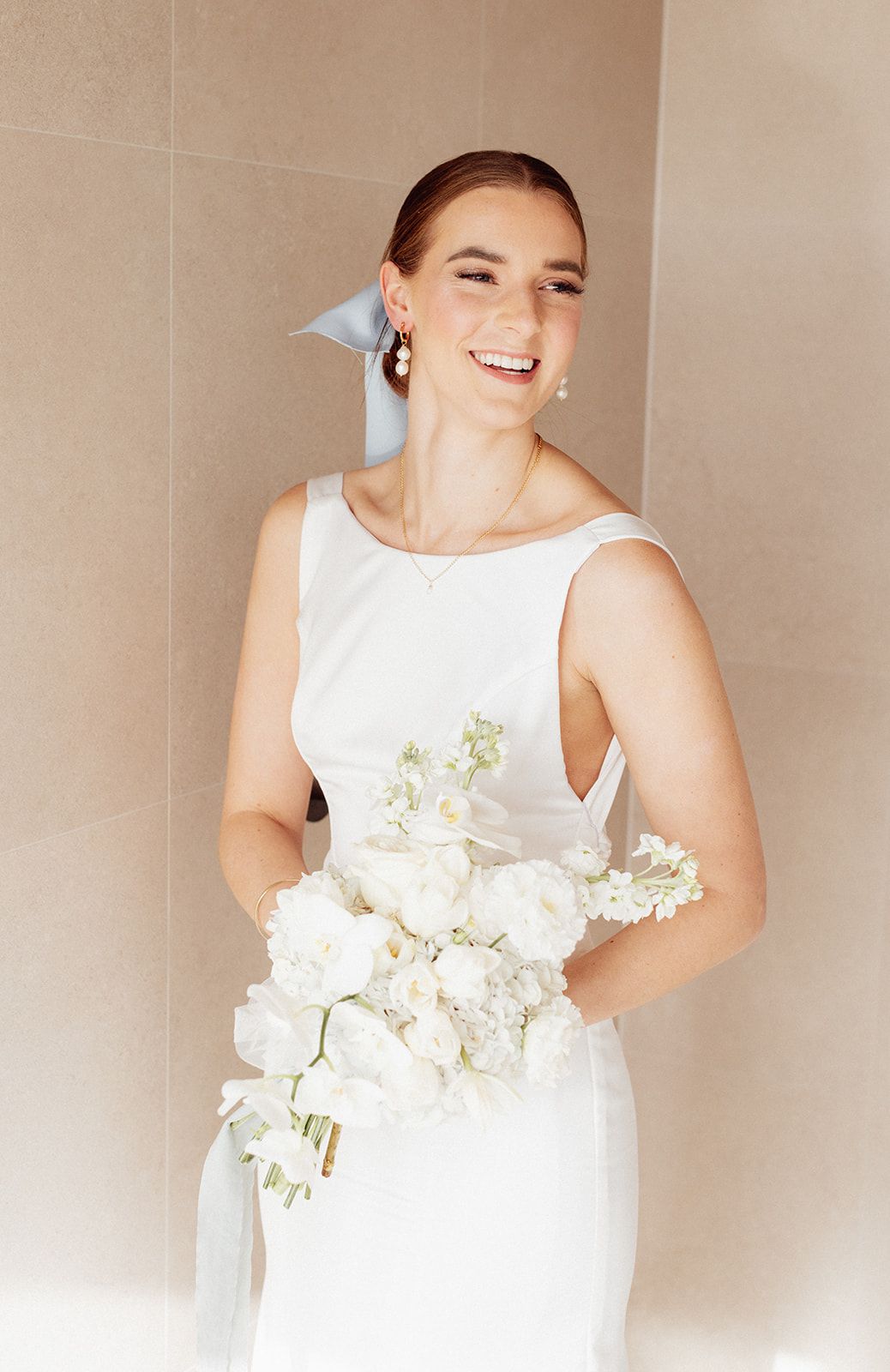 Autumn bridal editorial at Ridgecliff, Banks Peninsula — bespoke gown by Sarah Stoute — photo 7