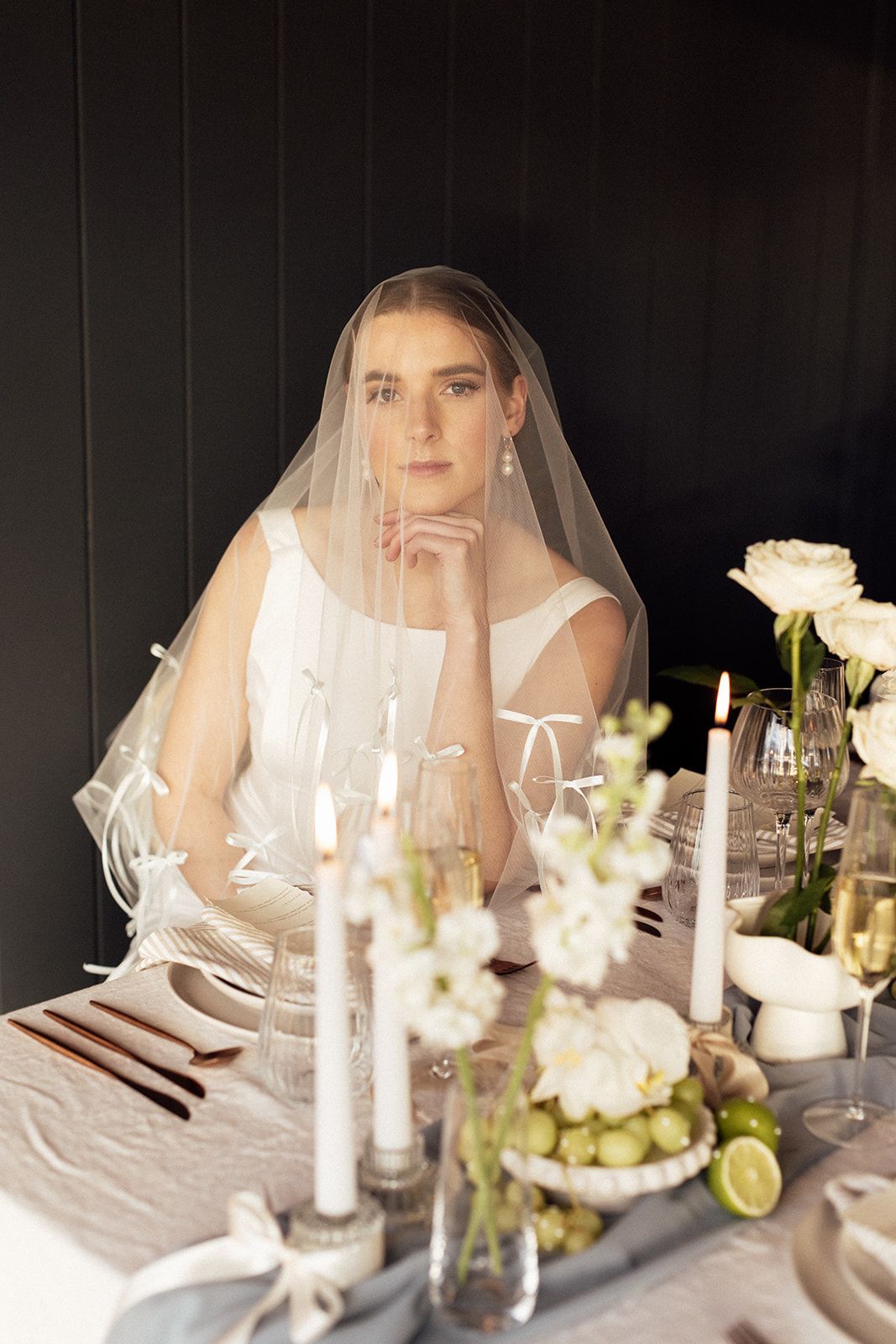 Autumn bridal editorial at Ridgecliff, Banks Peninsula — bespoke gown by Sarah Stoute — photo 19