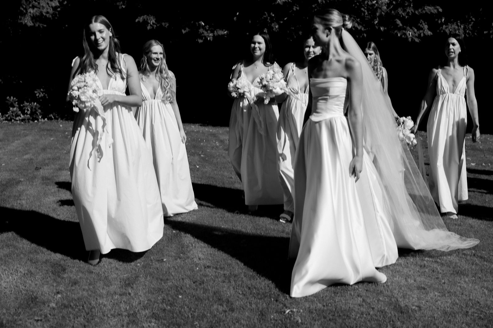 Samara wearing her bespoke wedding dress designed by Sarah Stoute, Christchurch — photo 8