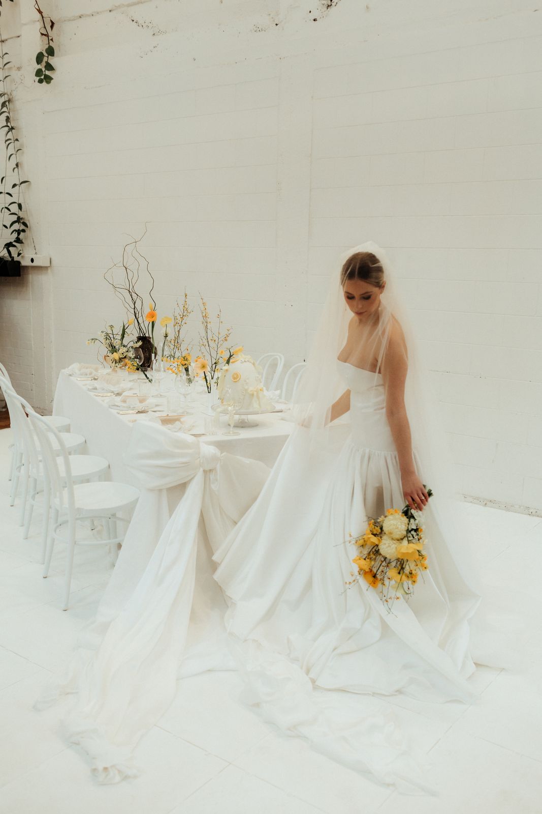 Sunshine Daze spring bridal editorial — Sarah Stoute Bespoke wedding dresses — photo 3