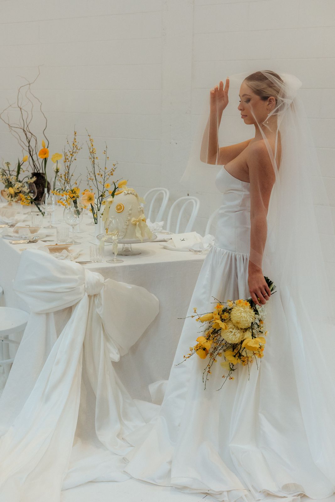 Sunshine Daze spring bridal editorial — Sarah Stoute Bespoke wedding dresses — photo 4