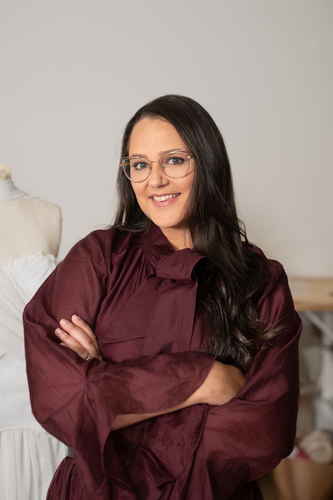 Sarah Stoute — founder, bespoke wedding dress designer and alteration expert, Christchurch